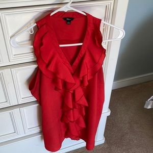 Rose colored Milano blouse, size L